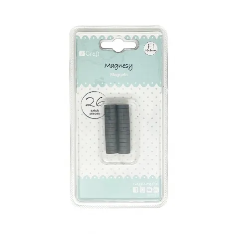 Magnesy dpCraft klasyczne 1cm, 26szt